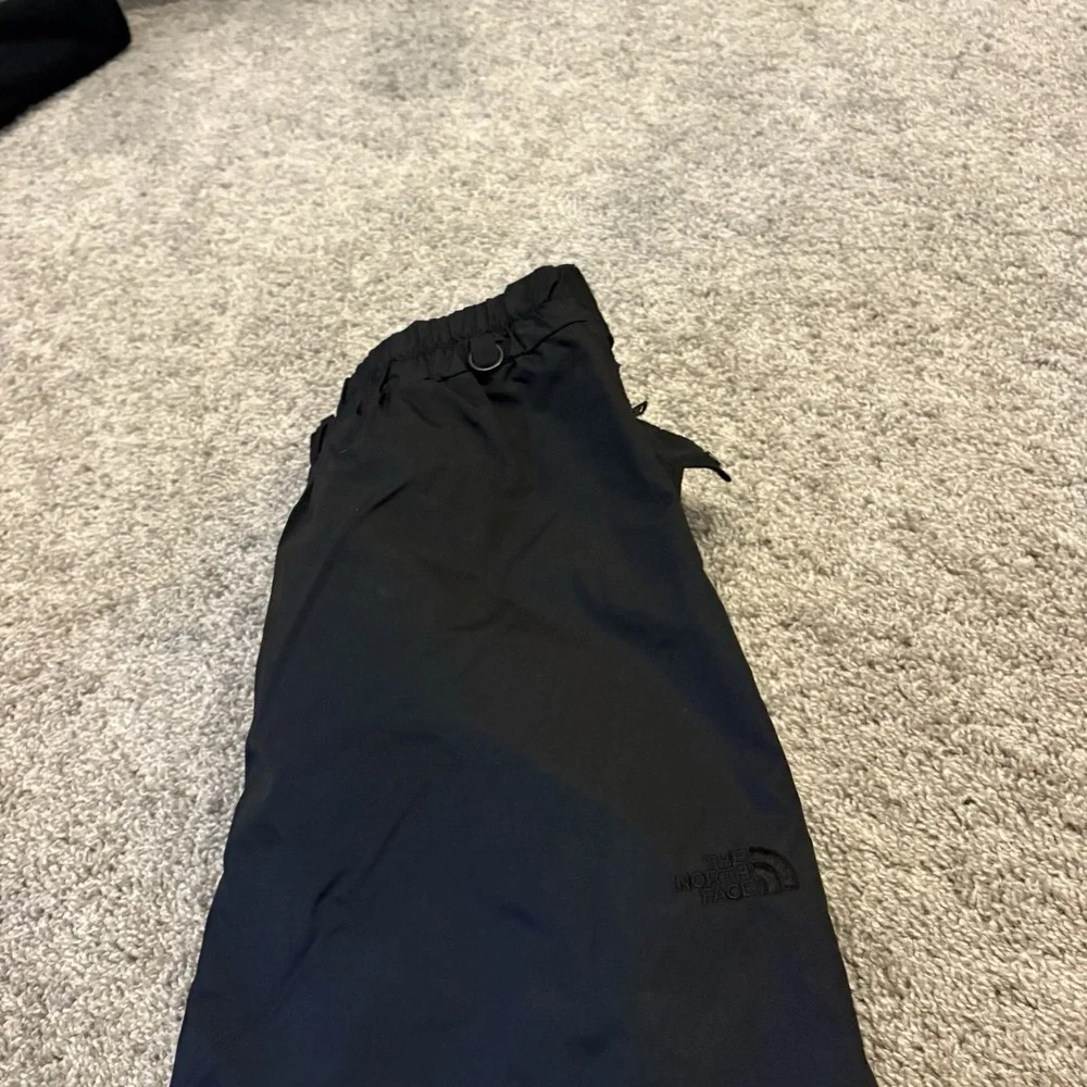VINTAGE The North Face Black Pants Side Zip Off Mountain Outdoor Skiing M-XL Tag